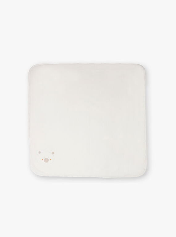 Ecru blanket birth mixed BOANGY / 21H0AM41D4P001