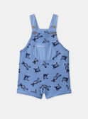 Blue SHORT DUNGAREES MAVADIN / 25E1BGQ2SACC213