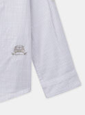 Striped embroidered shirt KREBICAGE / 24E3PGL2CHM000