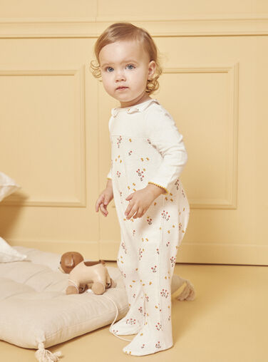 Heathered off white BABYGROW LEADELYS / 24H5BF32GRE006