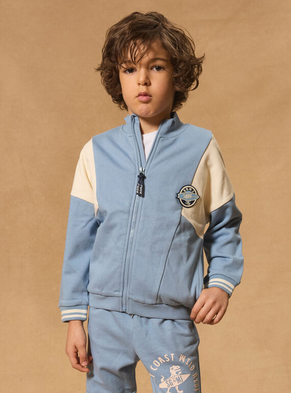 Ice blue JOGGING TOP MMATALAGE / 25E3PG51JGH219