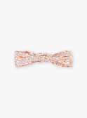 Ecru headband with floral and fox print GAGERALDINE / 23H4BFD1BAN001
