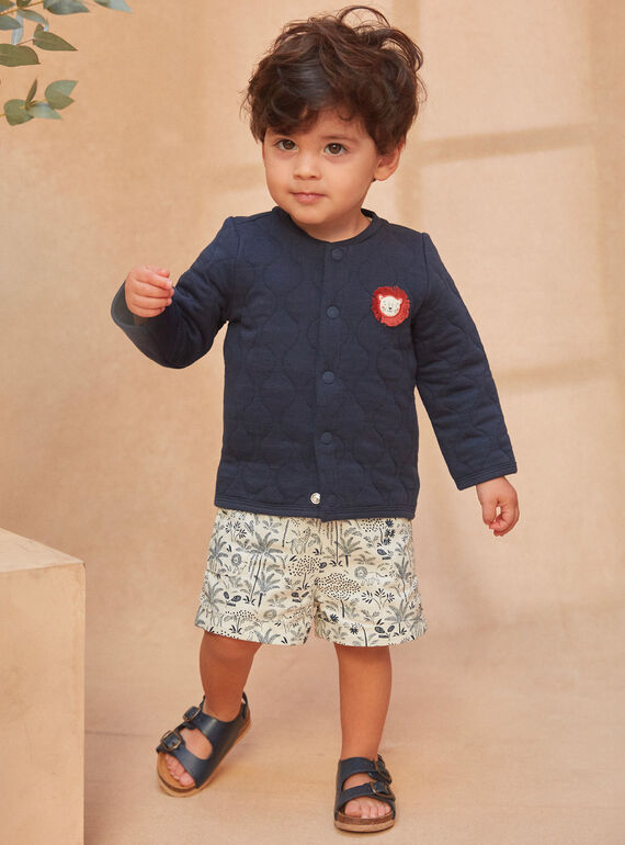 Navy KIDS CARDIGAN KAMARVIN / 24E1BGE1GIL070