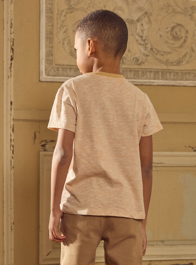 Beige TEE SHIRT SS MLATIAGE / 25E3PGK3TMC080