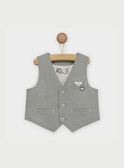 Kaki Sleeveless Jacket RYBRYANE / 19E1BGR1GSM604
