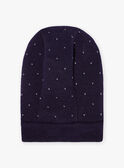 Child girl's night blue knitted balaclava BLOGOETTE / 21H4PFE1CAG705