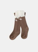 Heather beige TIGHTS NALISON / 25H4BFT1COLA011