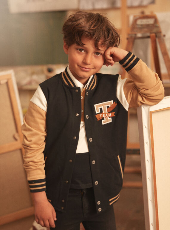 Black KIDS CARDIGAN LITEDAGE / 24H3PGK1GIL090