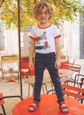 T-shirt with dinosaurs on bikes FEMIAGE / 23E3PGB1TMC001