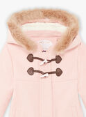 Child girl pink duffle coat BLODUFETTE / 21H2PFD1MAND314