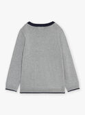 Mottled gray tiger-head sweater GIPULAGE / 23H3PG91PULJ922