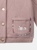 Old rose CARDIGAN NAEVELINE / 25H1BFL1CAR303