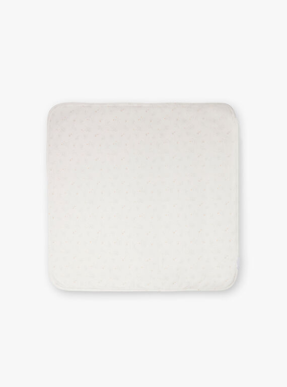 Ecru blanket birth mixed BOANGY / 21H0AM41D4P001