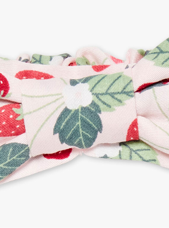Strawberry printed headband ZOCHAETTE / 21E4PFJ1BAN301