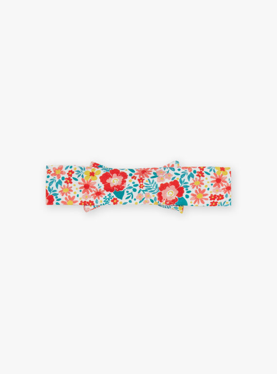 Floral print headband FADORINE / 23E4BFB1BAN001