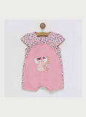 Pale rose Romper REJARDIN / 19E5BFJ4GRE301