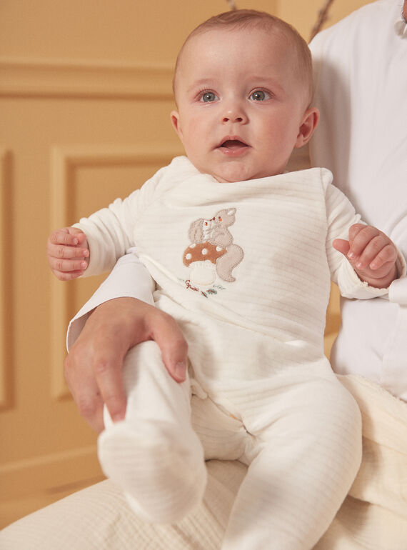 Off white BABYGROW LORIK / 24H0NM11GRE001