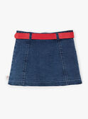 Baby Girl Short Denim Skirt BABETTE / 21H2PF11JUPP269
