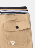 Light beige PANTS LICHINAGE / 24H3PGK1PAN808