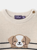 Light beige PULLOVER LAFELIX / 24H1BGK1PUL801