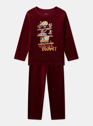 Dark burgundy PYJAMA Dark burgundy PYJAMA NECAMIAGE / 25H5PGD4PYJ503