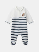 Off white BABYGROW NOLAN / 25H0NG21GRE001