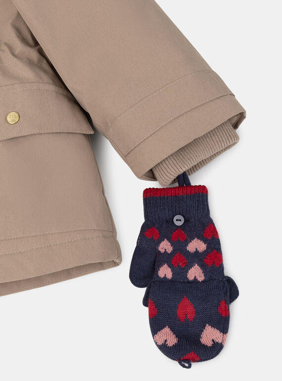 Brown PARKA NISOULETTE / 25H2PFF1PAR821