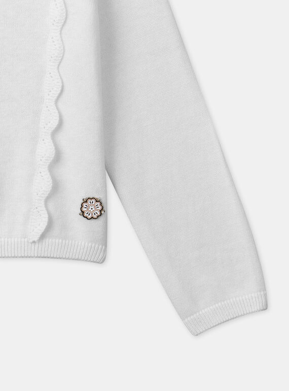 Off white CARDIGAN MIXCAETTE 1 / 25E2PF53CAR001