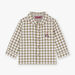 Baby Boy Long Sleeve Checkered Shirt