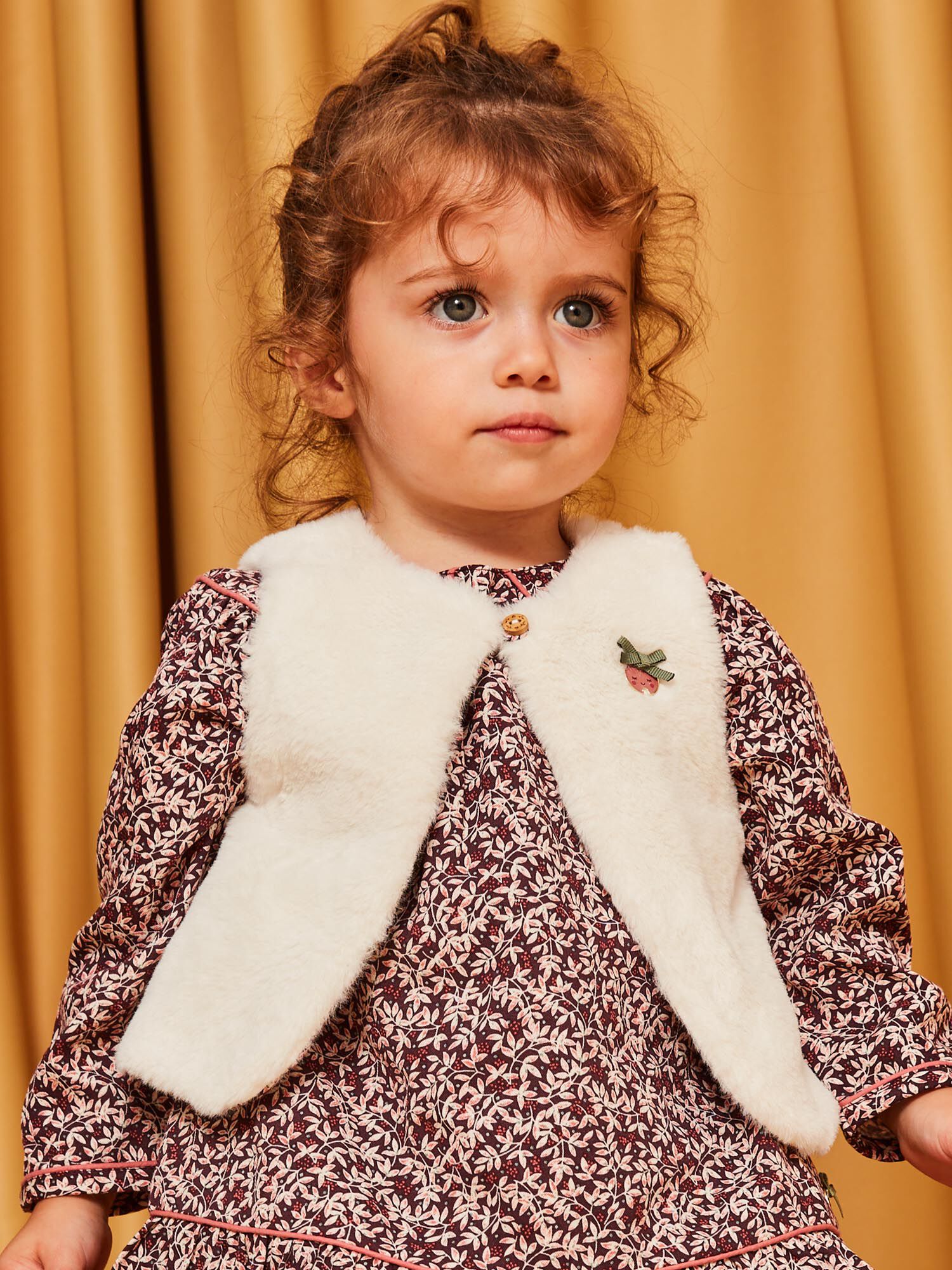 Gilet sergent top major fille