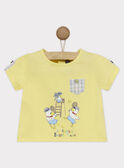 Golden yellow T-shirt RYDENIS / 19E1BGS1TMC106