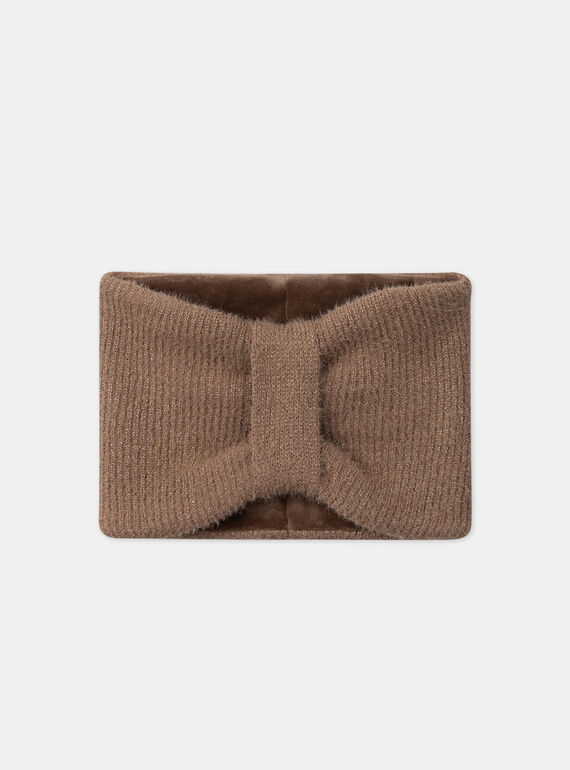 Light brown SNOOD LISABETTE / 24H4PF72SNO804