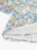Ecru floral print blouse FLECHETTE / 23E2PFS1CHE001