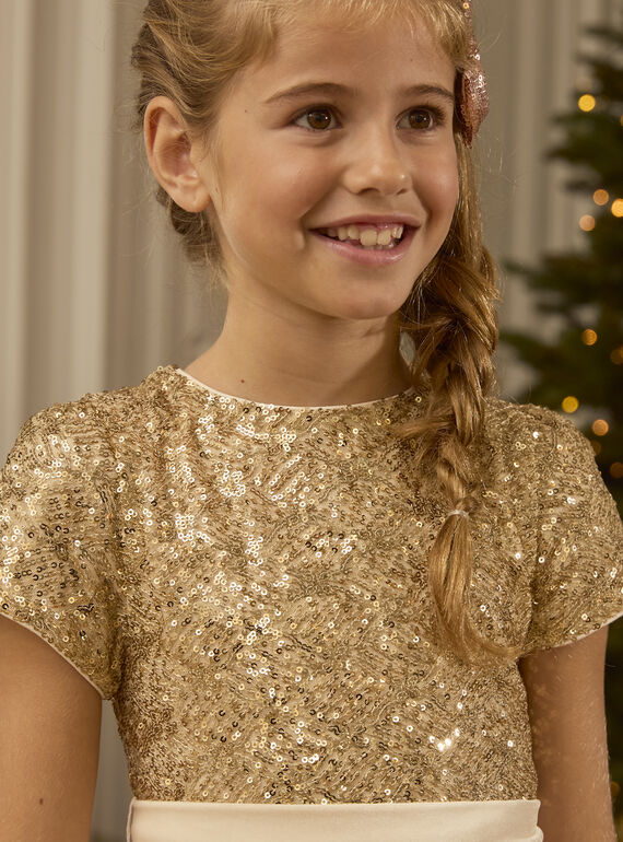 Ivory DRESS LEINETTE / 24H2PFT2ROB005