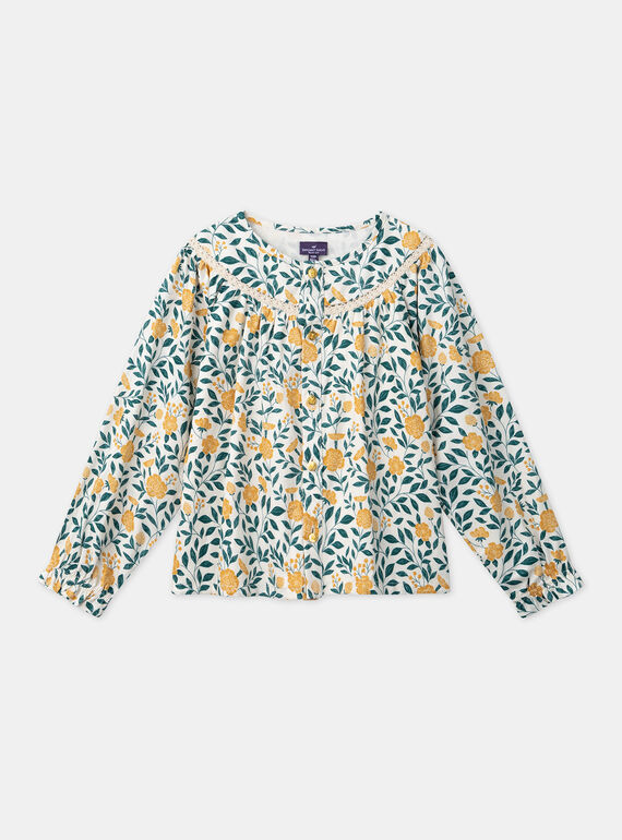 off white BLOUSE LYCHEMETTE / 24H2PFO1CHE632