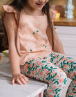 Child girl apricot T-shirt CHODIETTE / 22E2PFM2TMC406