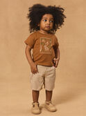 Brown TEE SHIRT MAOSCAR / 25E1BGO1TEE802