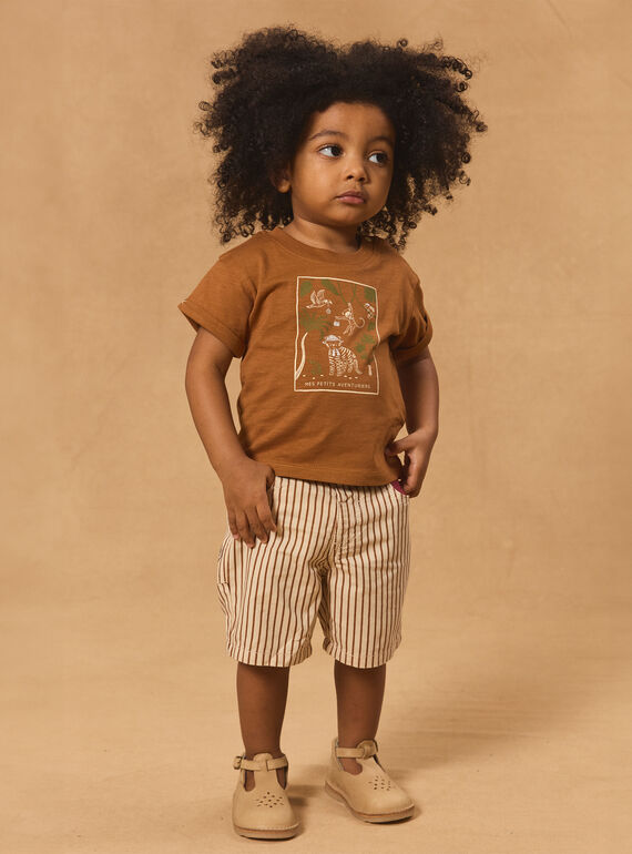 Brown TEE SHIRT MAOSCAR / 25E1BGO1TEE802
