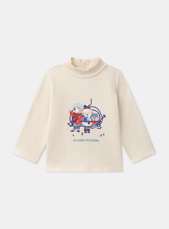 Off white TEE SHIRT LS LASEDOU / 24H1BGR2TMLA001