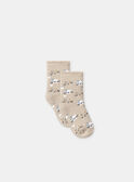 Yellow SOCKS NANAYA / 25H4BFW1SOQ107