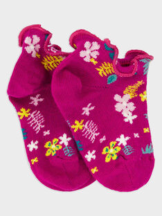 Pink Low socks ROYDIDETTE / 19E4PFQ1SOBD302