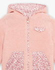 Reversible jacket with pink hood DRIPOETTE 1 / 22H2PFV3CAPD329