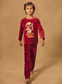 Dark burgundy PYJAMA NECAMIAGE / 25H5PGD4PYJ503