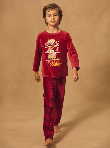 Dark burgundy PYJAMA Dark burgundy PYJAMA NECAMIAGE / 25H5PGD4PYJ503