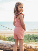Rose wood SHORT JUMP SUIT MRACOMETTE / 25E2PFR1CBC312