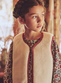 Red CARDIGAN WHITHOUT SLEEVES NLUMUETTE / 25H2PFX1CSM506
