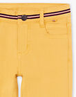 Baby boy yellow pants BEFOAGE / 21H3PG54PANB114