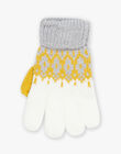 Tricolor acrylic gloves DEGANAGE / 22H4PGM2GANJ922