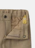Brown COMFORT PANTS MLACOFAGE / 25E3PGK1CFPI812