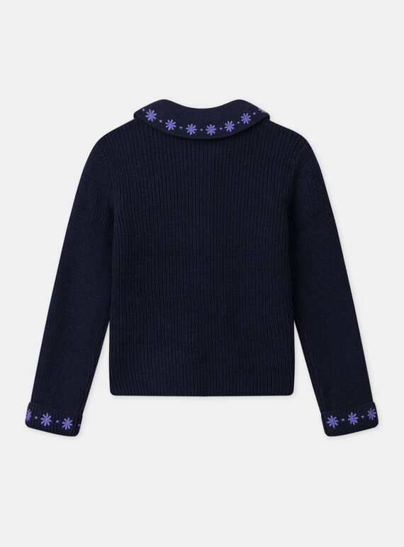 Navy CARDIGAN MERLETTE / 25E2PF81CARC214